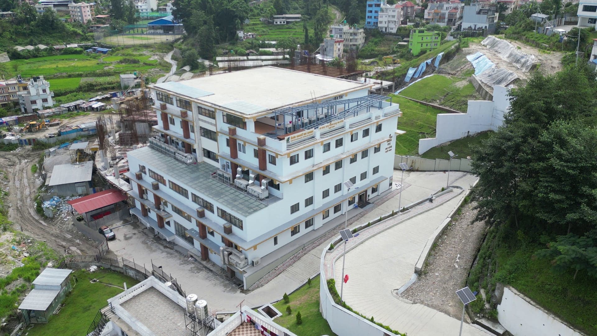 Kathmandu Hub Hospital Facade & Block 1
