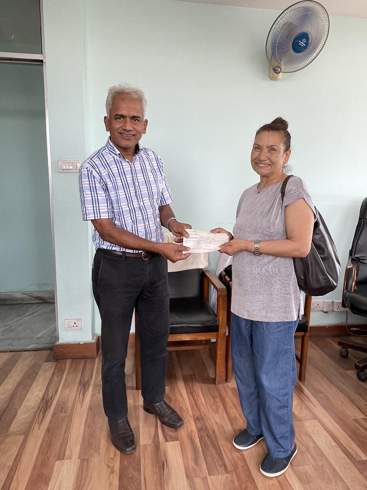 Giving is about more than just giving money; it's about changing the world. We are grateful to Pooja Shrestha and her mother Sanju Shrestha for their donation of NRS 15,00,005 to KIOCH to improve child health in Nepal.